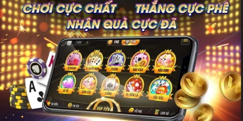10 game bài đổi thưởng uy tín
