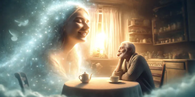 Chiêm bao thấy người thân đã mất cười với mình