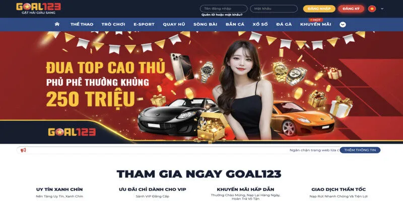 Goal123 Lừa Đảo