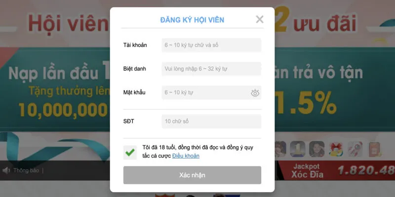 Hướng dẫn đăng ký Thabet đơn giản, chi tiết nhất